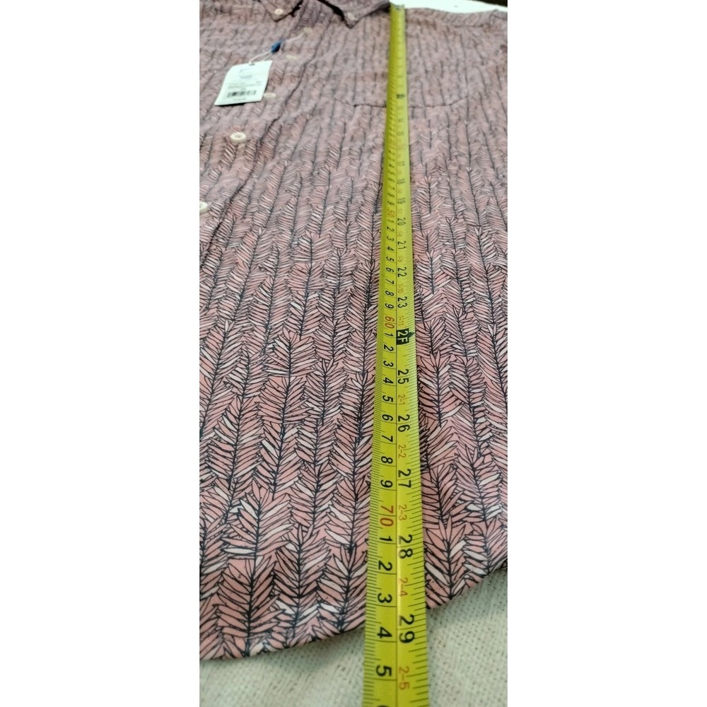 NWT Southern Tide Legally Frond Intercoastal Sport Shirt Mens Small Pink $120 - Picture 6 of 13